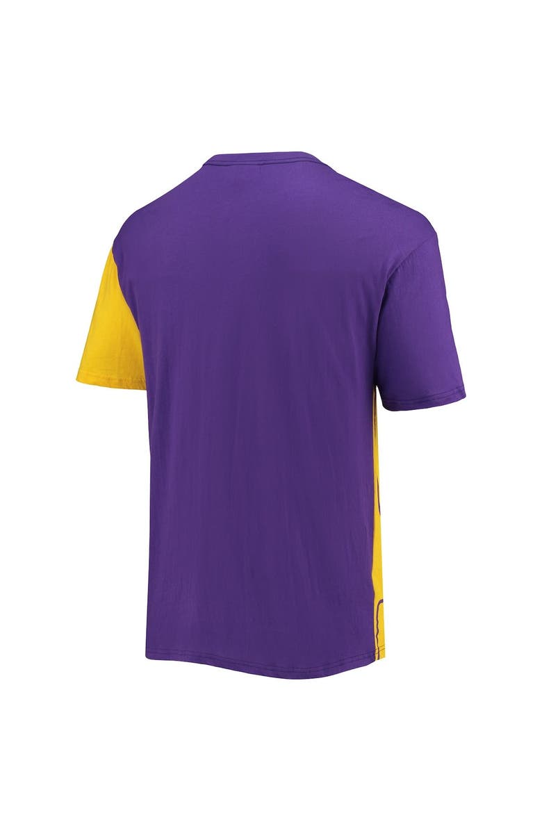 Mitchell & Ness Men's Mitchell & Ness Purple/Gold LSU Tigers Play By Play 2.0 T-Shirt, Alternate, color, 