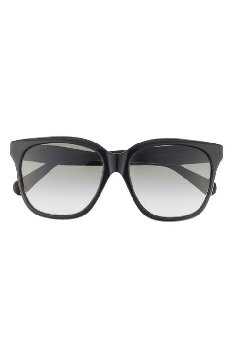 56mm Square Sunglasses