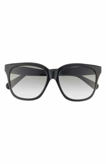 Gucci 56mm Square Sunglasses