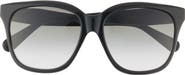 Gucci 56mm Square Sunglasses