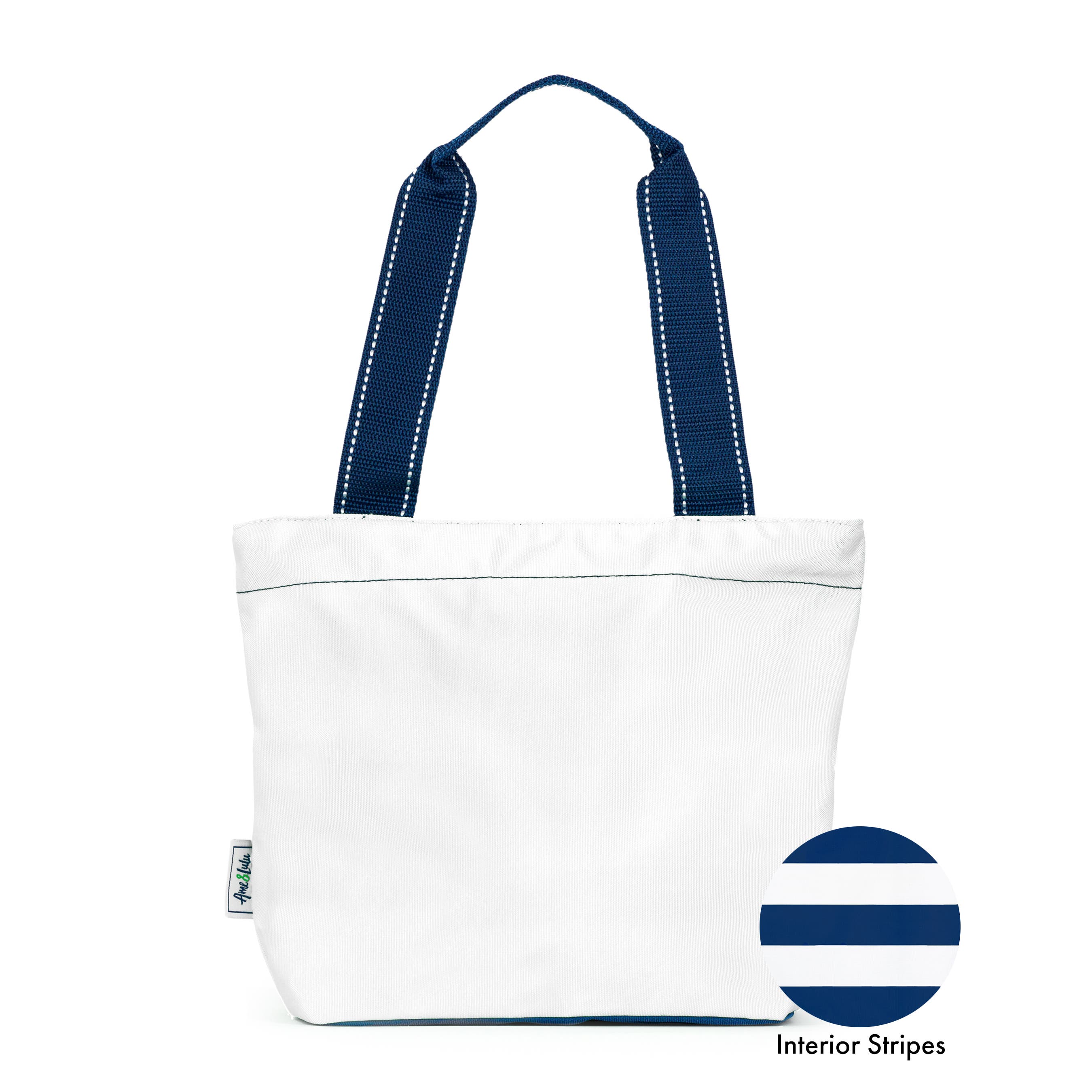 Mini Surfside Tote, Alternate, color, White