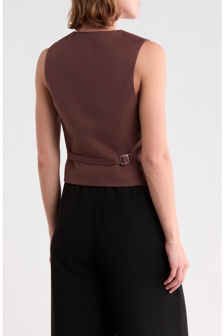 Aumara Vest, Alternate, color, DARK BROWN