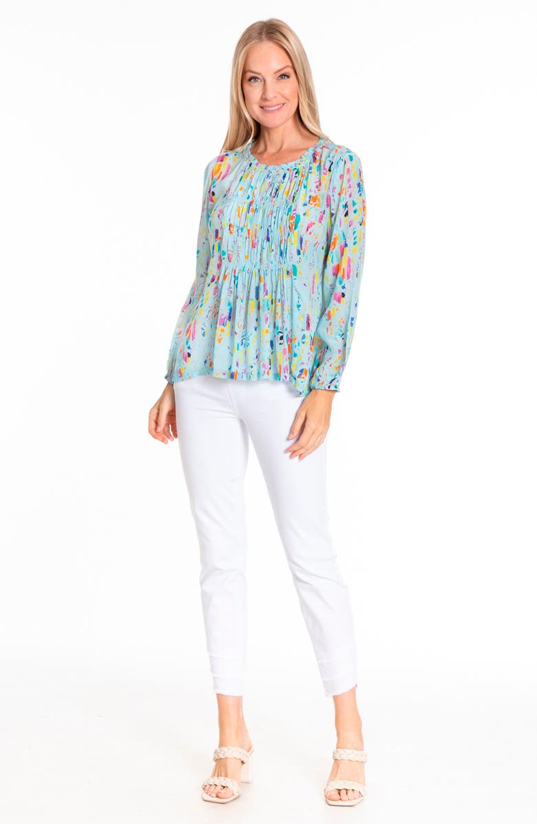 APNY Smock Neck Top, Alternate, color, 