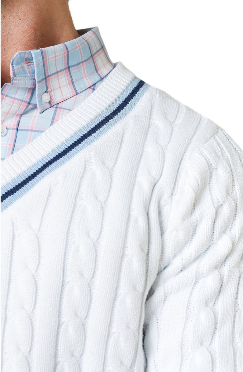 Hope & Henry Men's Organic V-Neck Cricket Sweater, Alternate, color,