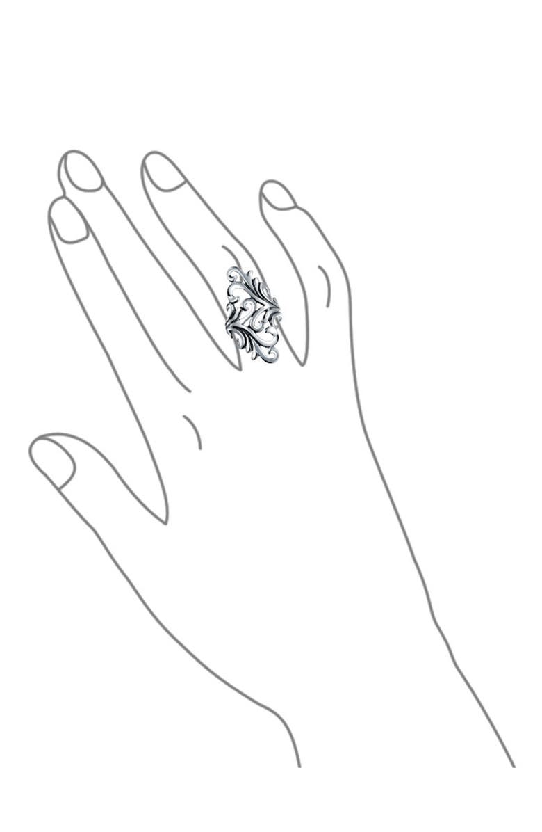 BLING JEWELRY Boho South Western Ring, Alternate, color, Silver