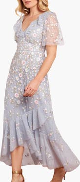 Needle & Thread Ethereal Blooms Frill Ankle Gown