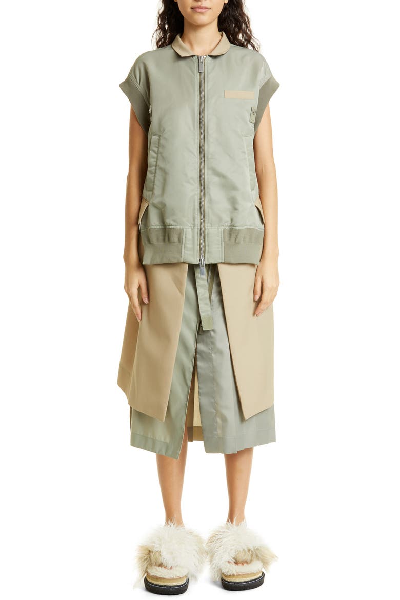 Belted Cargo Skirt, Alternate, color, L/ KHAKI