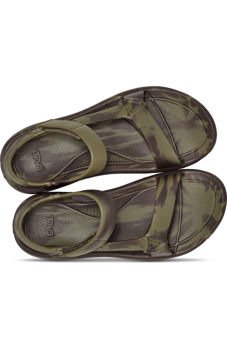 Teva Hurricane Drift Sandal, Alternate, color, Olive Swirl