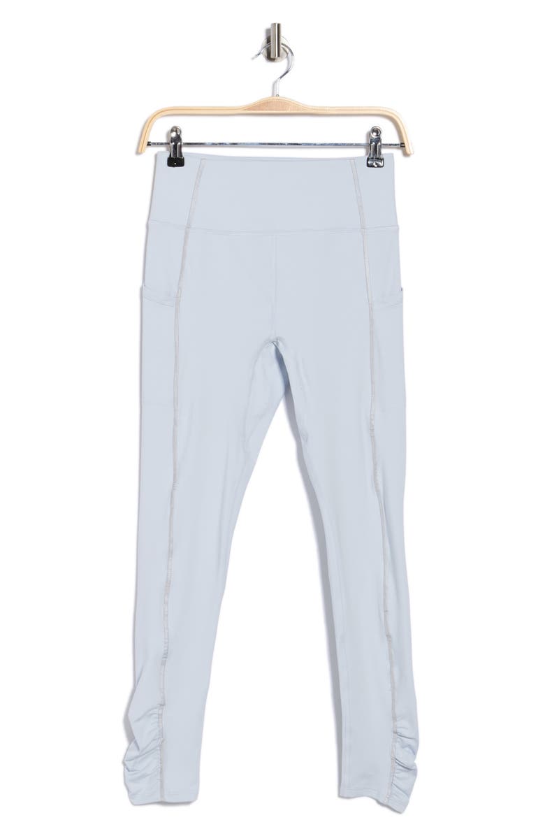 Free People FP Movement You're a Peach Pocket Leggings, Alternate, color, Grey