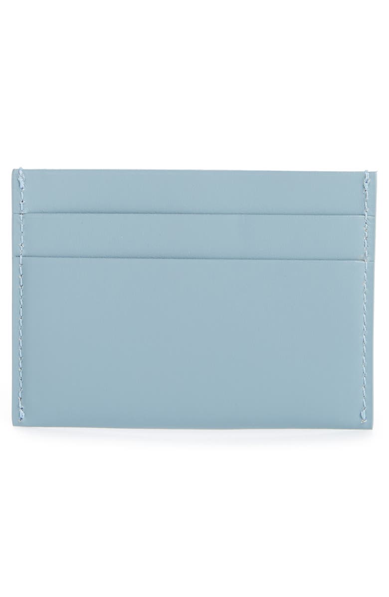 Mansur Gavriel Leather Card Holder, Alternate, color, 