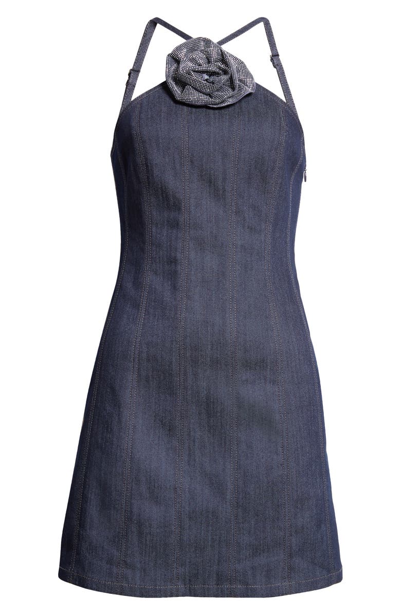 Cinq à Sept Odetta Denim Minidress, Alternate, color,