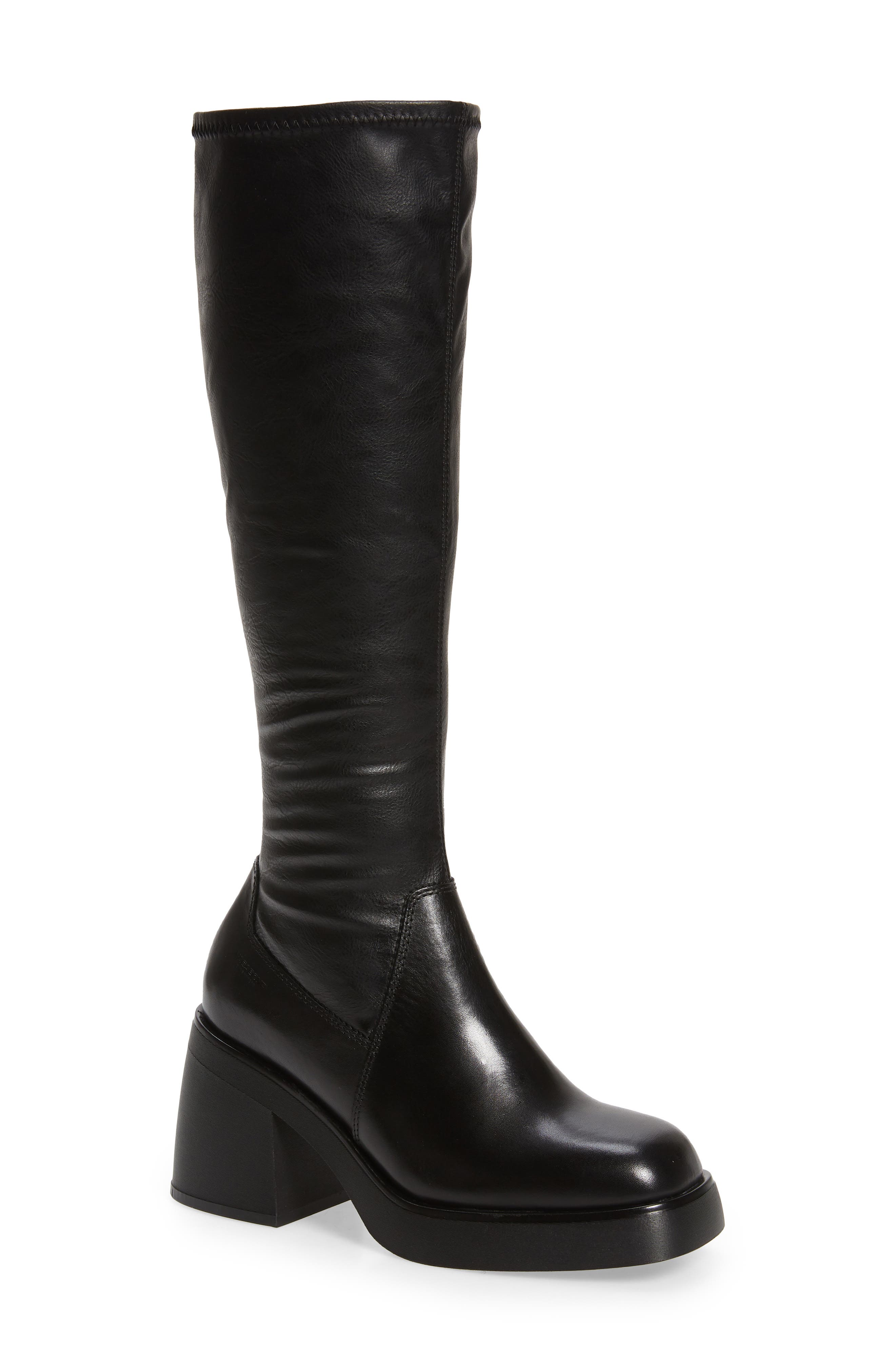 Vagabond Shoemakers Brooke Knee High Platform Boot, Main, color, 