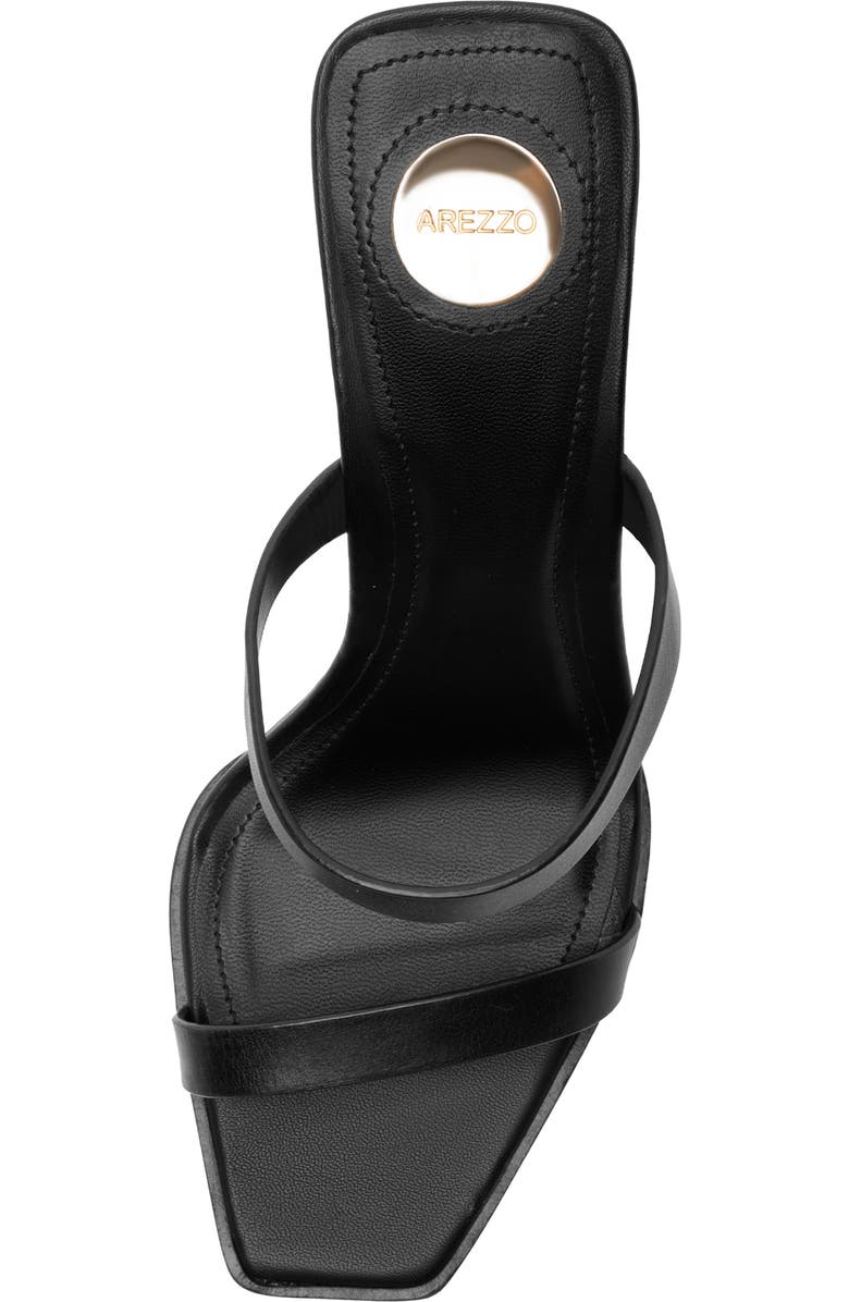 Arezzo Alex Wedge Slide Sandal, Alternate, color, Black