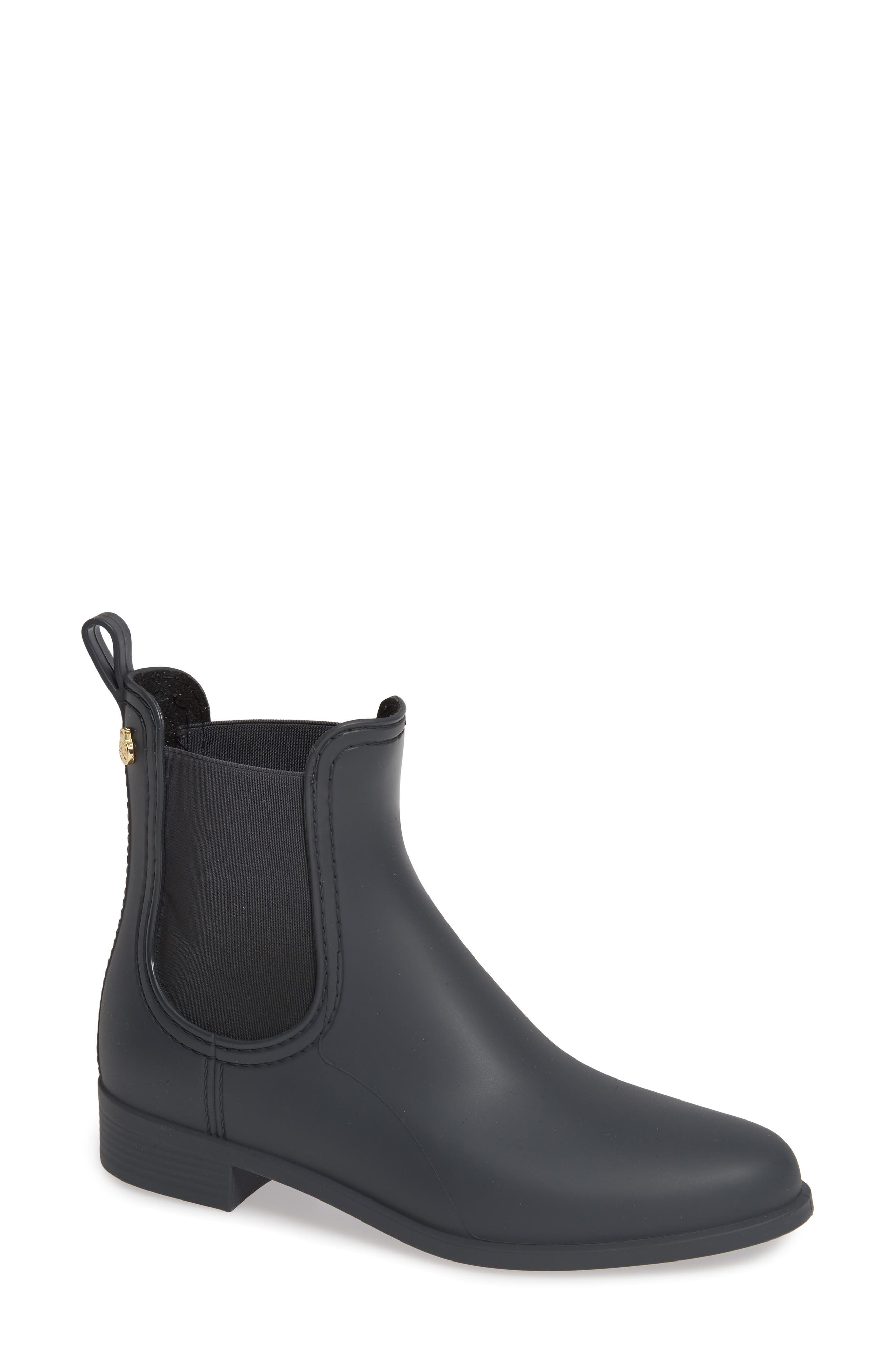 Splash Waterproof Chelsea Boot, Main, color, SHADOW MAT RUBBER