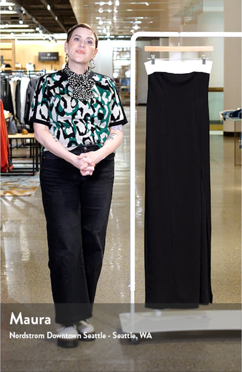 Elevated Element Strapless Gown, sales video thumbnail