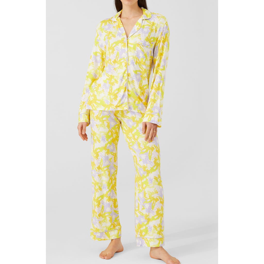 Alivia Sofia Print Pajamas In Painterly Petals
