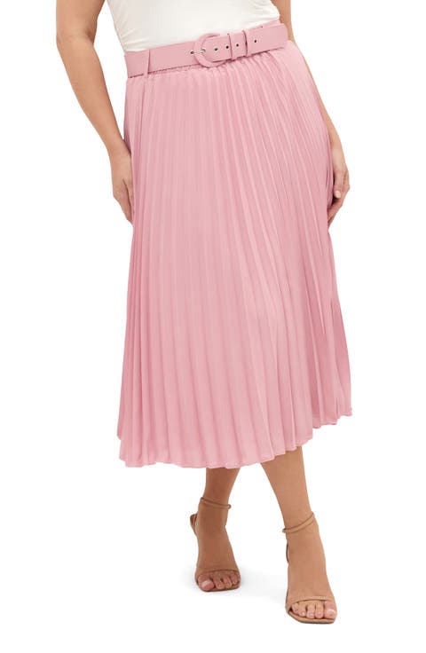 Petra Pleated Skirt (Plus)