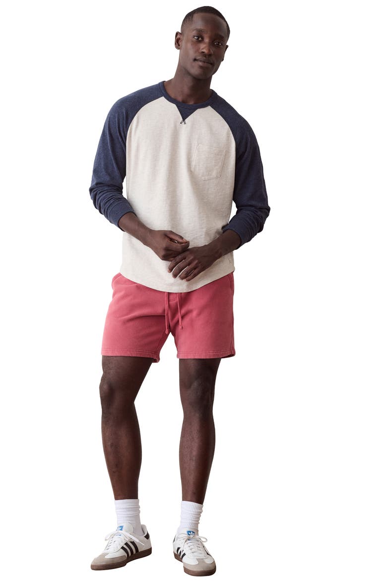 Cloud 9 Fleece Shorts, Alternate, color, GARNET ROSE