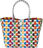 Sarah Stewart The Kensley Handwoven Floral Recycled Plastic