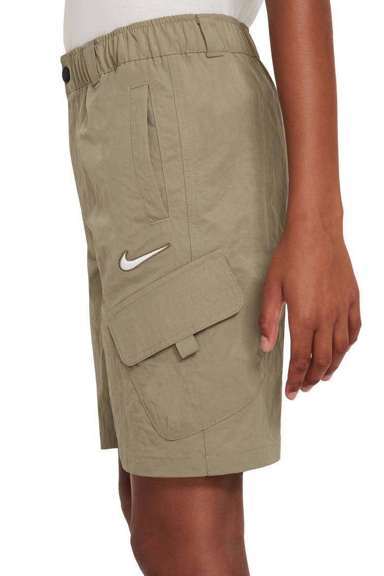 Kids' Outdoor Play Cargo Shorts, Alternate, color, NEUTRAL OLIVE