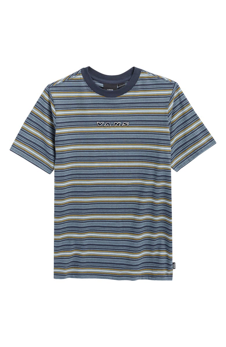 Vans Kids' Cameron Stripe Cotton T-Shirt, Main, color, 
