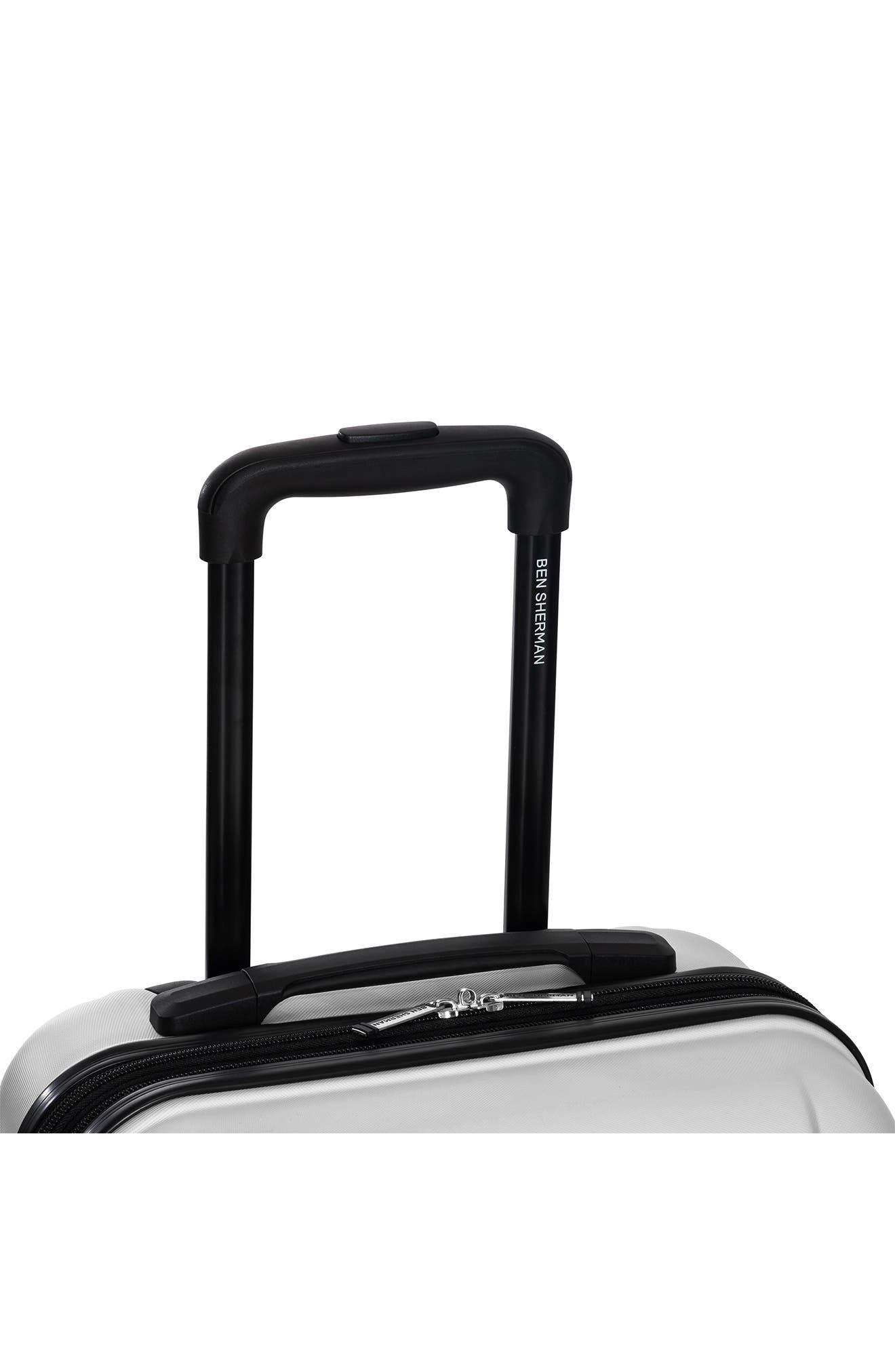 Ben Sherman Hereford 20-Inch Hardside Carry-On Spinner Luggage, Alternate, color, 