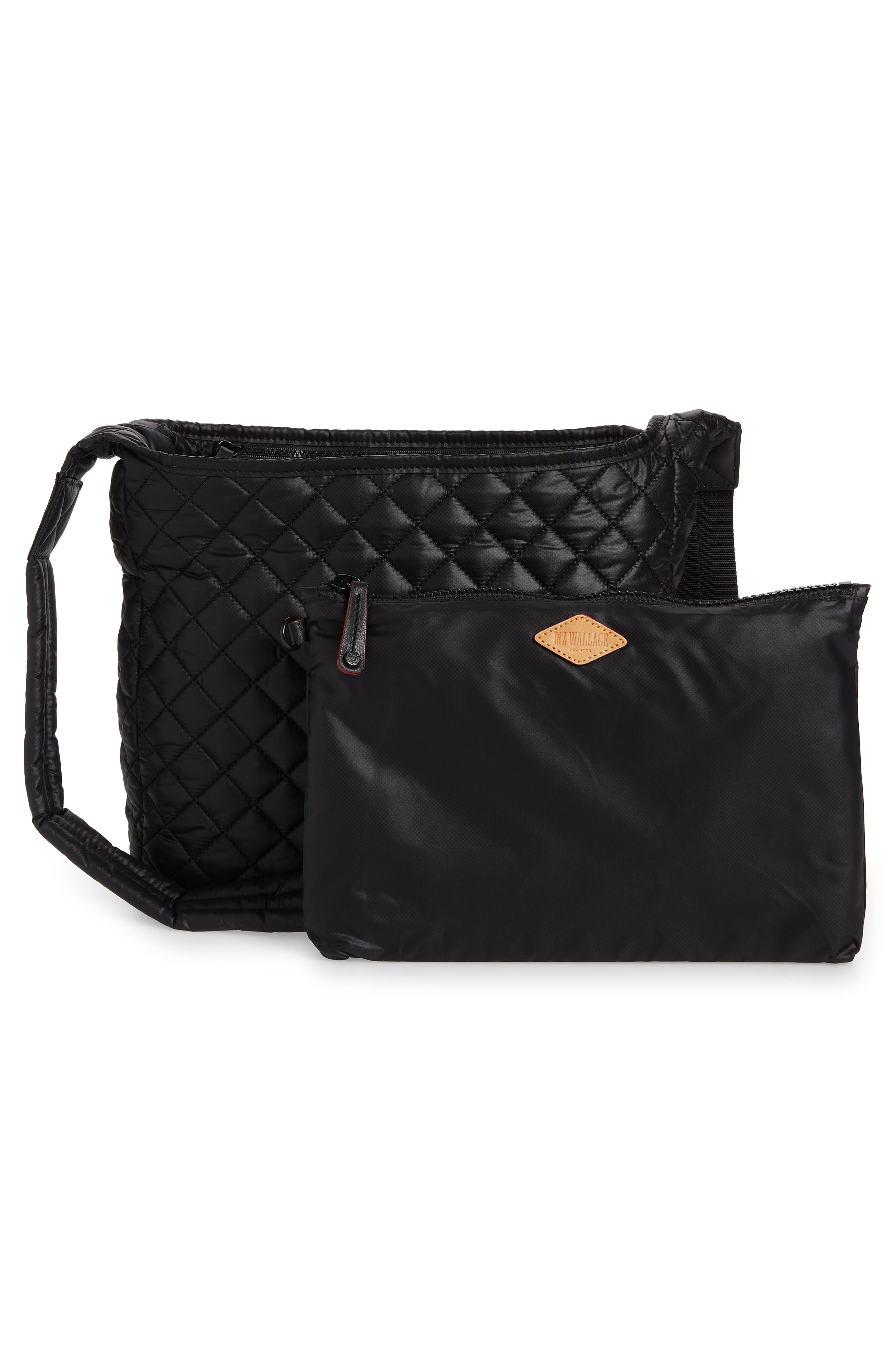 MZ Wallace Parker Quilted Nylon Crossbody Bag, Alternate, color, 