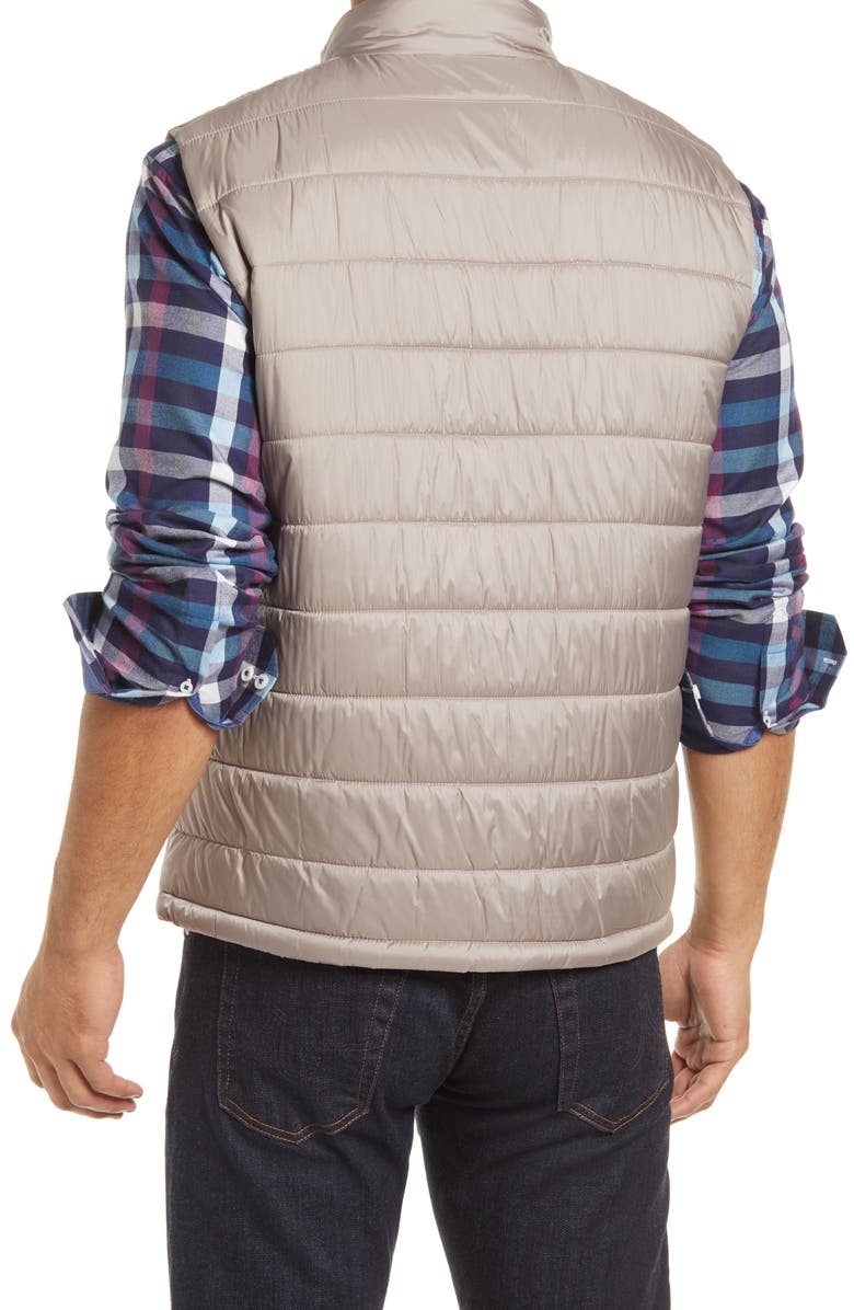 Bugatchi Quilted Vest, Alternate, color, 