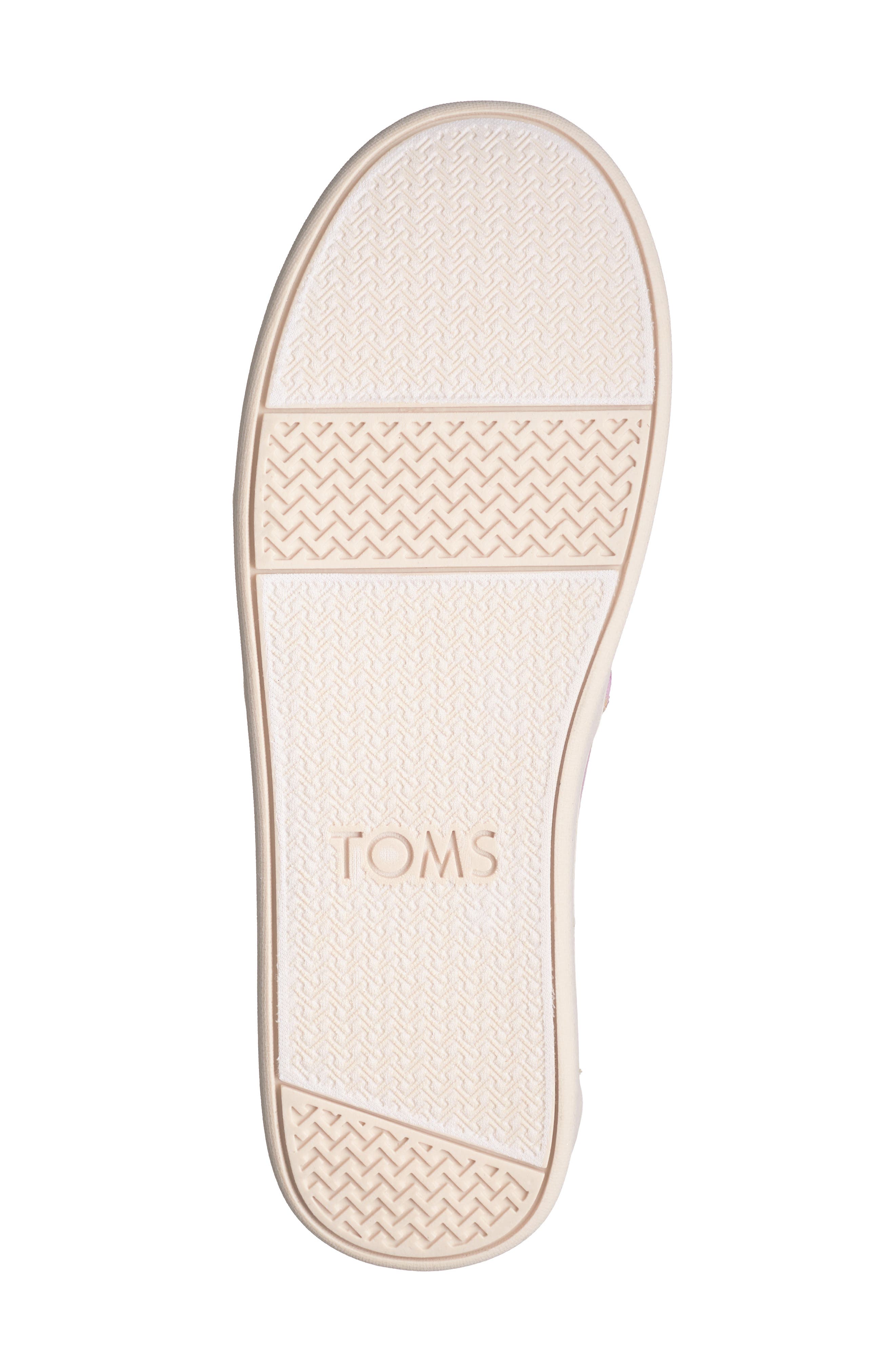 TOMS Kids' Classic Alpargata Flamingo Slip-On, Alternate, color, 