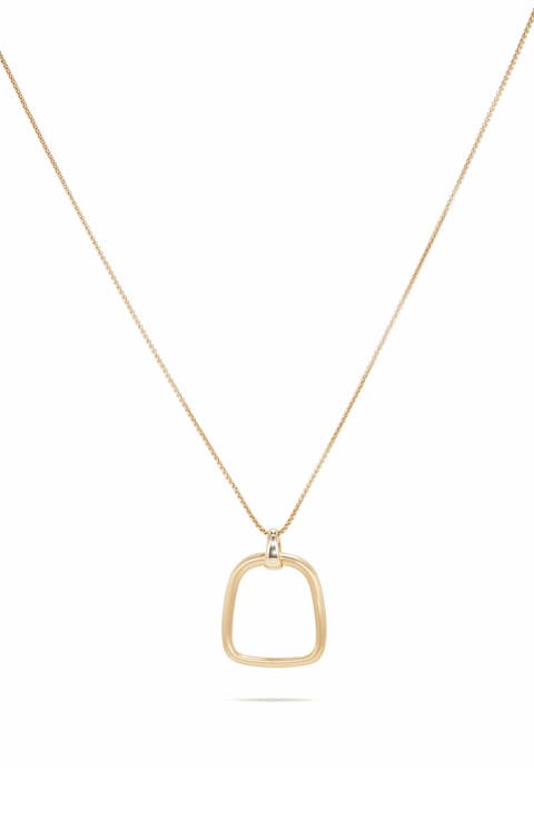 Montecito Long Pendant Necklace