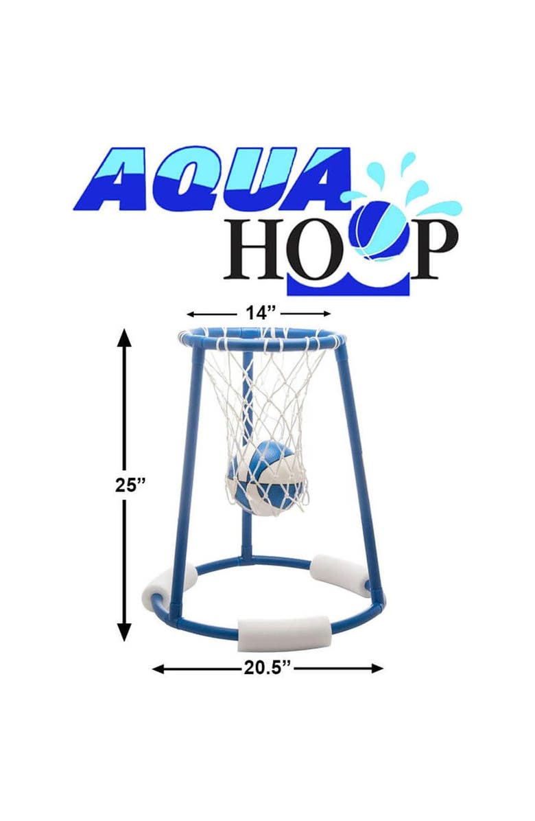 Swimline Tallboy Floating Basketball, Plastic Pool Toy, Kids & Adults, Alternate, color, Multicolored