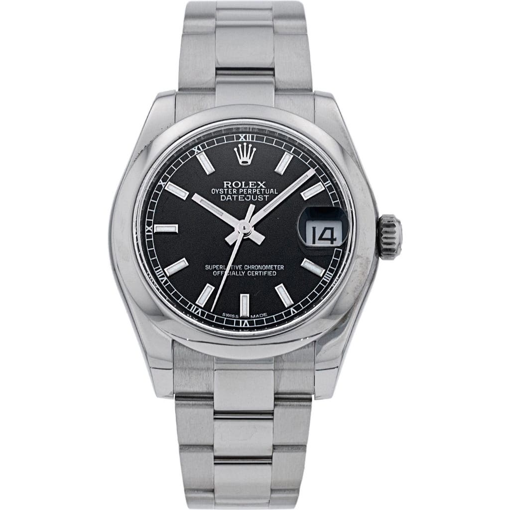 Watchfinder & Co. Rolex Datejust Lady Bracelet Watch, 31mm In Silver