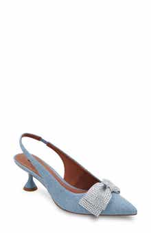 BCBGMAXAZRIA Archie Pointed Toe Slingback Pump