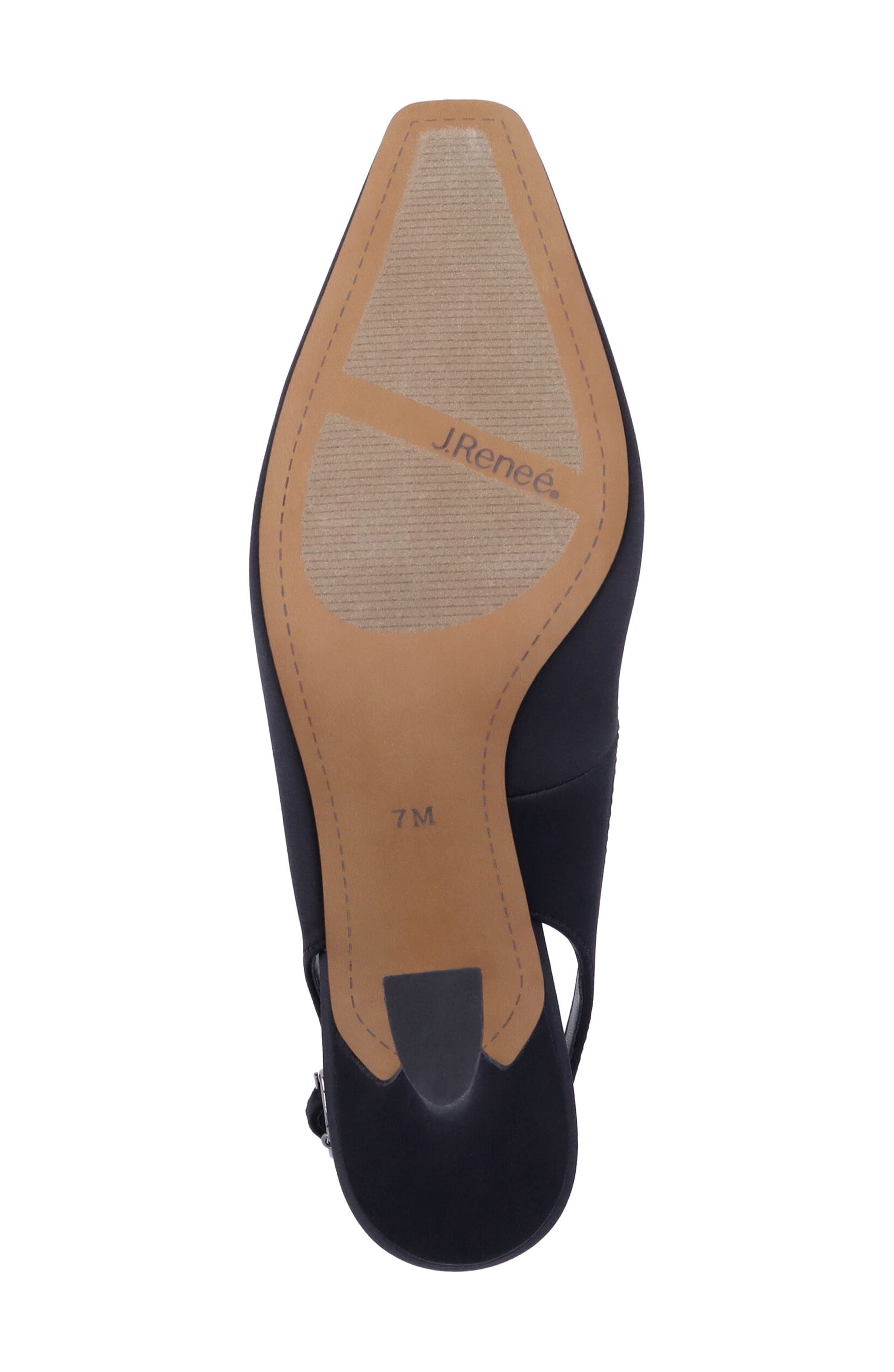 J. Reneé Saskia Slingback Square Toe Pump, Alternate, color, 