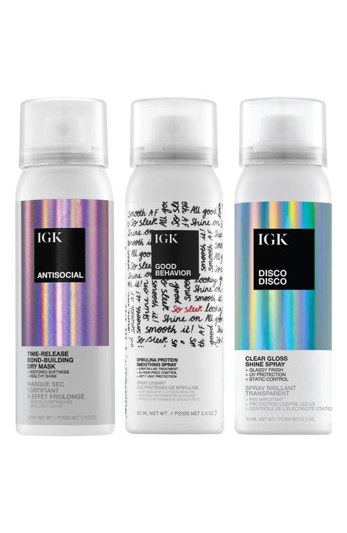 Igk Must Have Travel Kit $48 Value In Transparent
