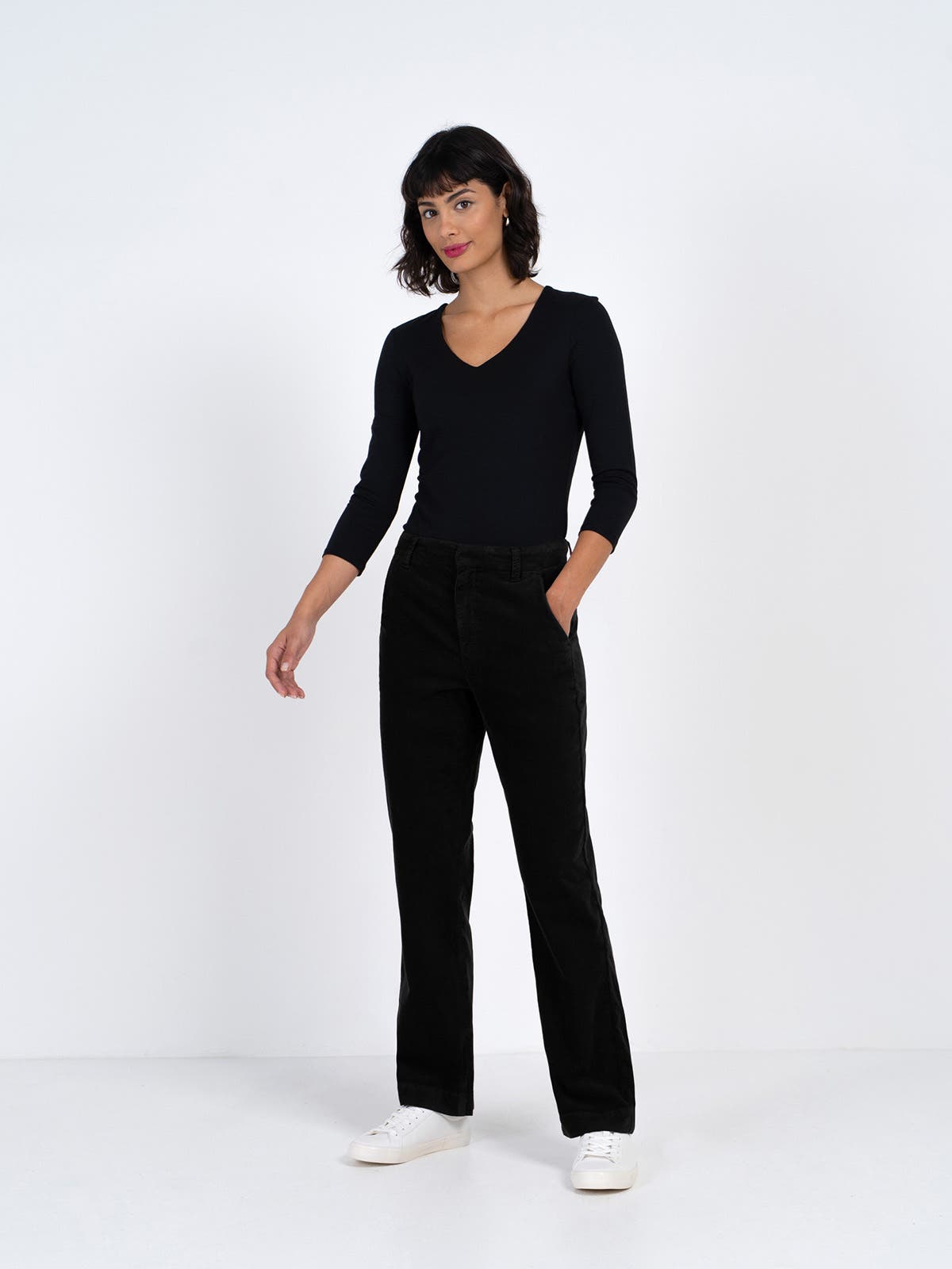 Jamie Cord Straight Pants