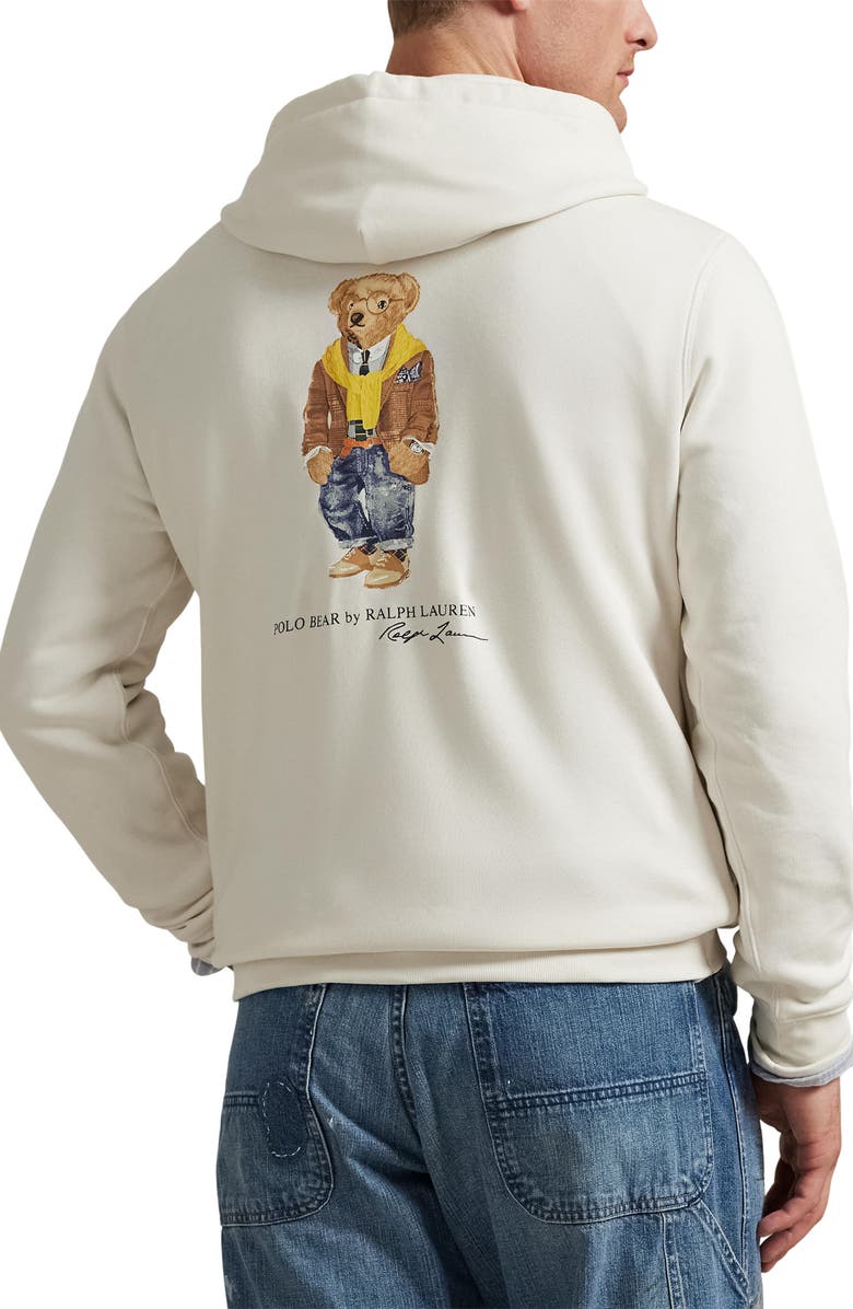 Polo Ralph Lauren Polo Bear Graphic Hoodie, Alternate, color, Nevis/ Heritage Bear