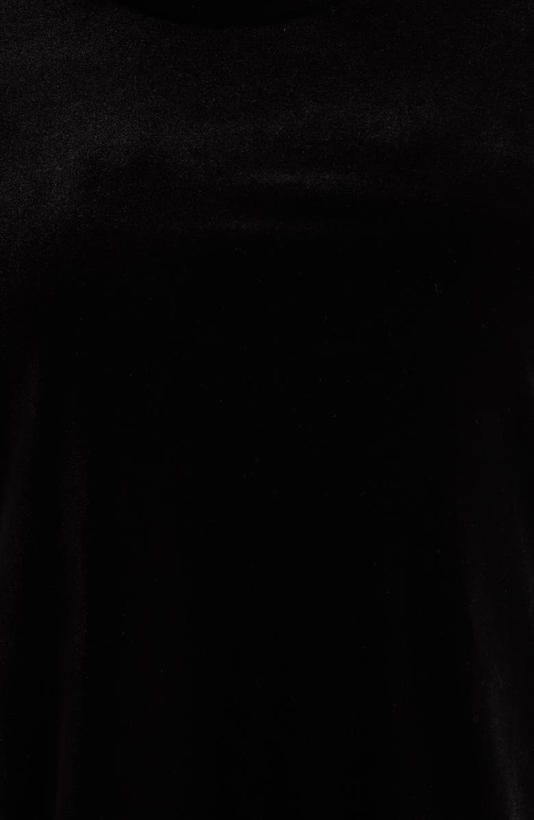 Jones New York Cowl Neck Velour Top, Alternate, color, 