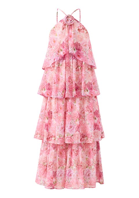 Julietta Frill Maxi Dress (Toddler, Little Kid & Big Kid)