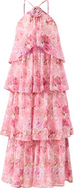 Marlo Kids Julietta Frill Maxi Dress