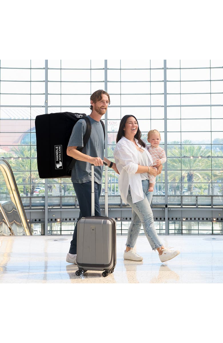 J.L. Childress Elite Travel Bag for Infant Car Seat & Stroller Combo, Alternate, color, Black