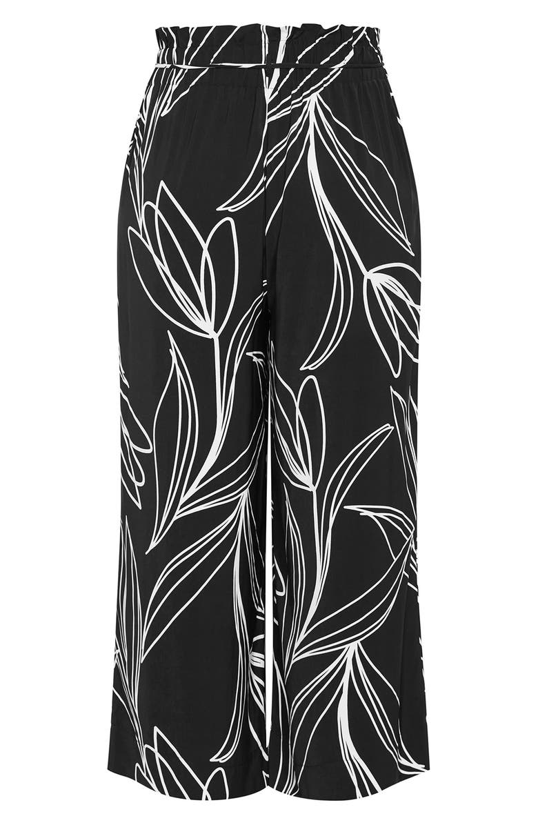 City Chic Shania Paperbag Waist Wide Leg Pants, Alternate, color, 