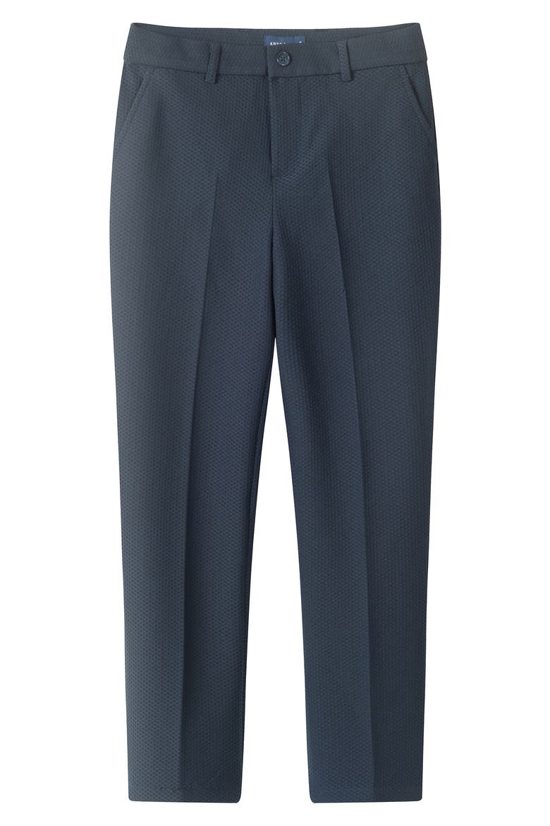 Kids' Stretch Two-Piece Suit, Alternate, color, NAVY MESH