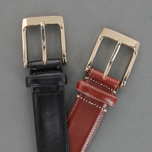 Trafalgar Cornelius 35mm Cortina Leather Dress Belt