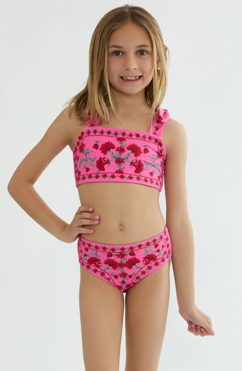 Kids' Little Stella & Janine Two-Piece Swimsuit (Big Kid)