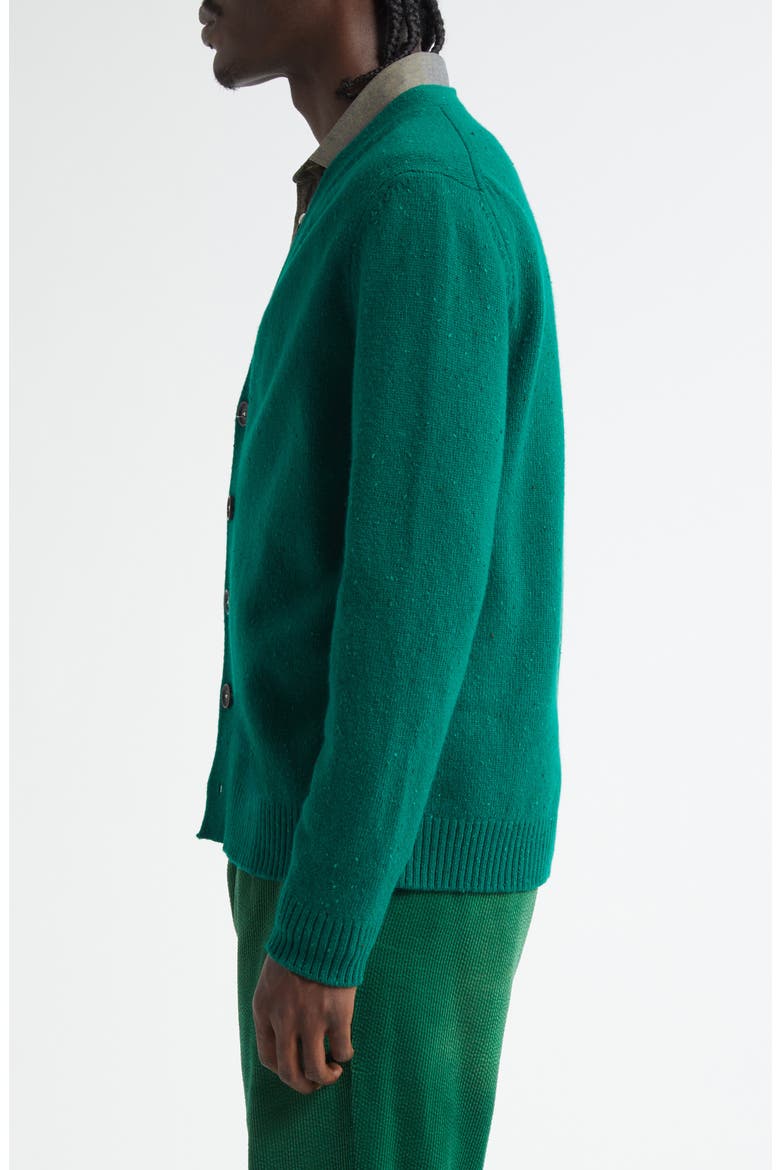 Linus V-Neck Cardigan, Alternate, color, GREEN