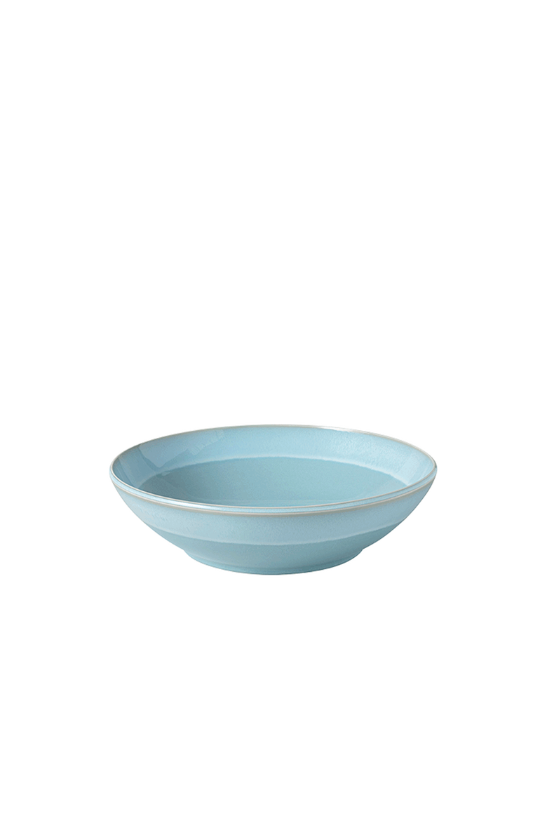 Perlemor Aqua Low Servg Bowl, Main, color, Blue Green