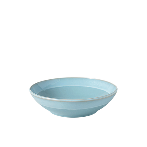Perlemor Aqua Low Servg Bowl