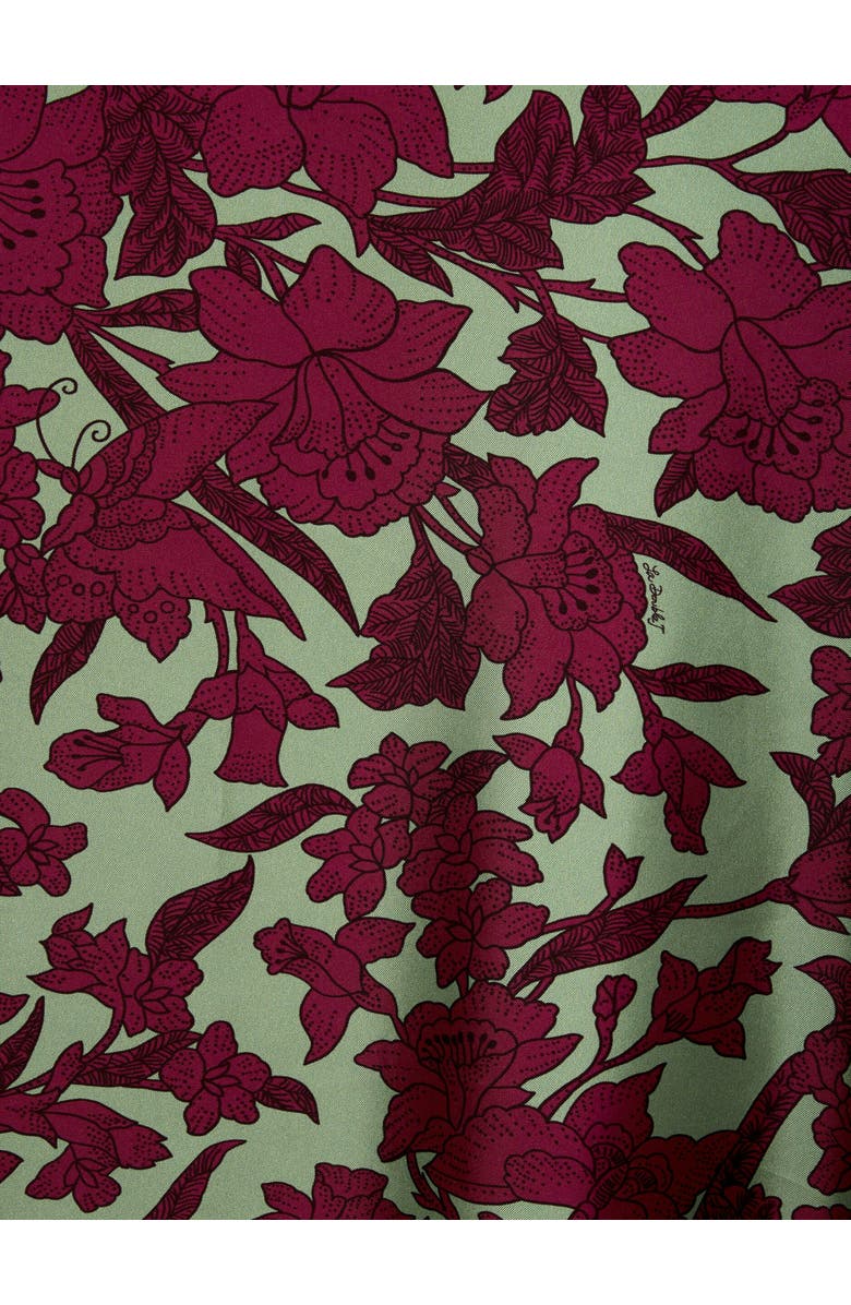 La DoubleJ Magnifico Midi Dress Lilium Purple, Alternate, color, 