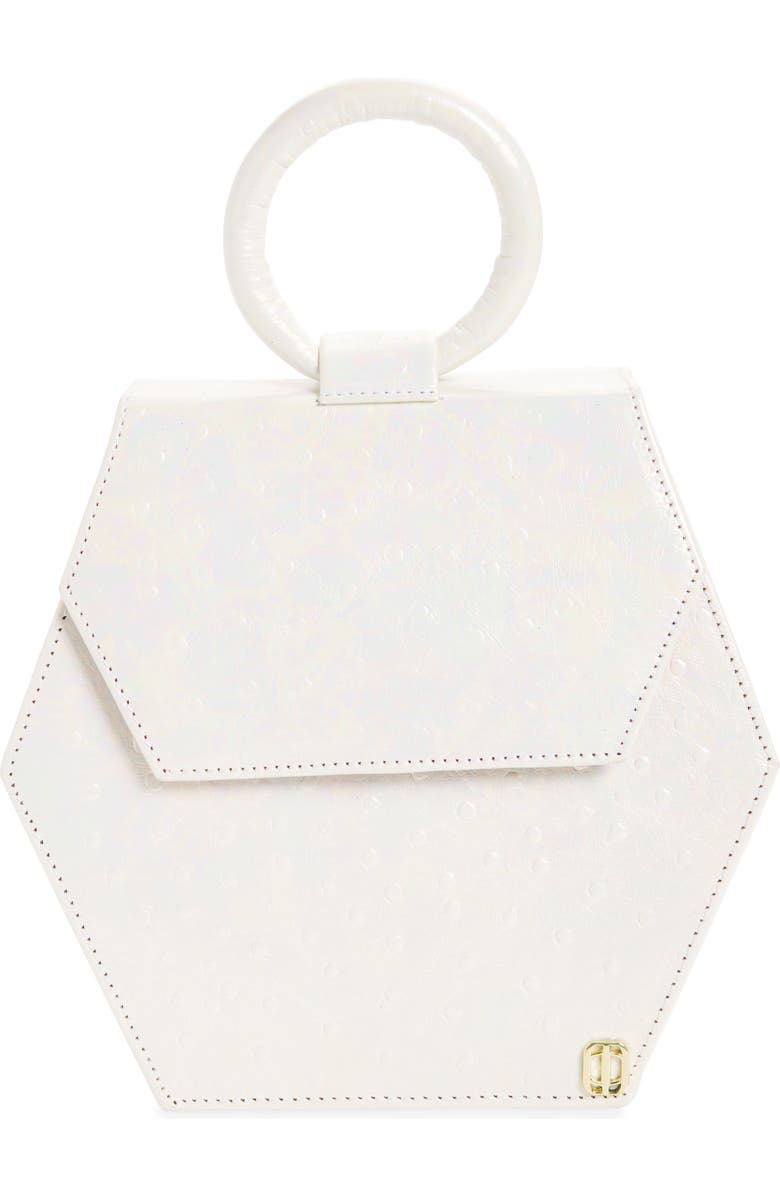 Anima Iris Baby Zuri Embossed Leather Handbag, Main, color,